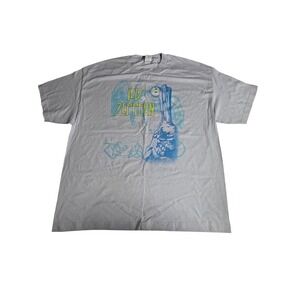 90s Led Zeppelin The Hermit Graphic T-Shirt Gray Alstyle Mens 2XL Rock Band Tee